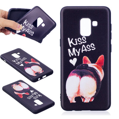 

BEFOSPEY Painting Relief Protective Soft TPU Case For Samsung Galaxy A8201856"