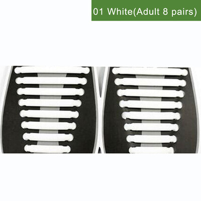 

JUP 1 Комплект 16 шт Новые женщины Мужчины Нет галстуков Шнурки Все кроссовки Применимые шнурки эластичные силиконовые шнурки кроссовки Fit Belt