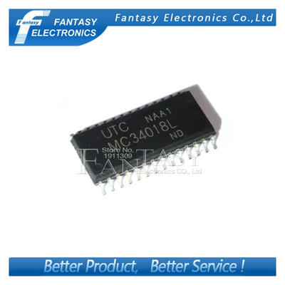 

50PCS MC34018L SOP28 MC34018 SOP SMD new&original IC free shipping