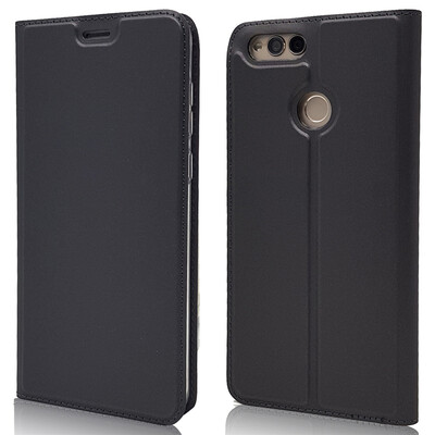 

Роскошный чехол Кошелек для HUAWEI Honor 7X Высококачественная кожа PU Обложка Kickstand Anti-shock Полная защита