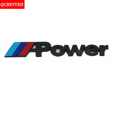 

Металл M POWER MPOWER Логотип Автомобиль Задний багажник Знак наклейки наклейки для BMW M3 M5 M6 F10 F30 Спортивные аксессуары