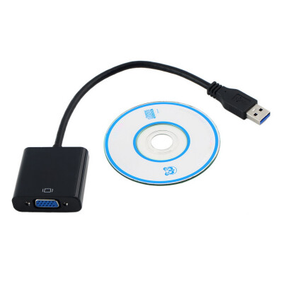 

USB 3.0 to VGA Video Graphic Display External Cable Adapter for Windows 7 8