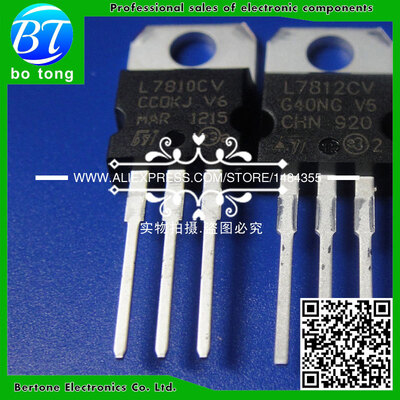 

free shipping 10pcs L7810CV L7810 7810 3-TERMINAL VOLATGE REGULATORS V REG 10V 1.5A TO-220