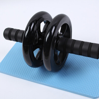 

New Pattern Abdominal Wheel Mute Roller Double Abdominal Muscles Wheel Multifunction Indoor Physical Exercise Abdomen Round Househ