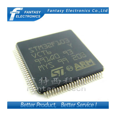 

10PCS STM32F103VCT6 QFP100 STM32F103 QFP ARM new and original IC free shipping