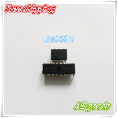 

Free Shipping 50pcs LM358 LM358N LM358P DIP8 integrated circuits