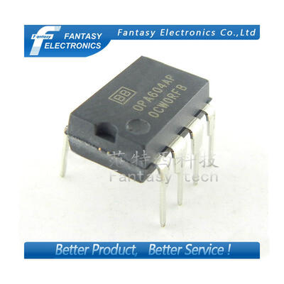 

10pcs/lot OPA604AP DIP8 FET-Input Low Distortion OPERATIONAL AMPLIFIER OPA604A free shipping