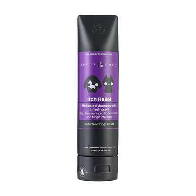 

RUFUS&COCO Pet Itching Shampoo 200ml Australia Imported
