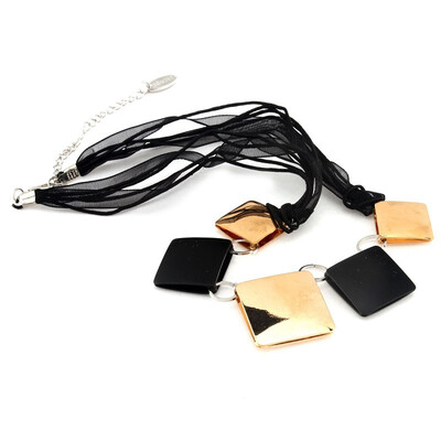 

Black Irregular Necklaces Pendants Gothic Lace Unique Beauty Cool