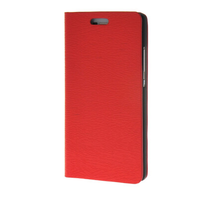 

MOONCASE Leather Side Flip Wallet Card Holder Stand Shell Pouch ЧЕХОЛ ДЛЯ Huawei Ascend P8 Red