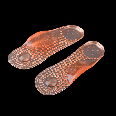 

2015 the Latest Silicone Three-quarters Length Pad Arch Orthotics Insoles