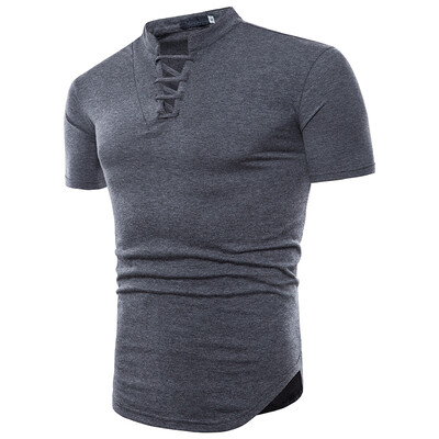 

Mens Fashion Short-Sleeve T-Shirt Summer Cool T-Shirt Cotton Slim T-Shirt