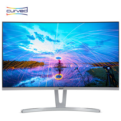 

Acer ED273 27 inch 1800R Curvature Narrow Bezel VA Wide viewing angle Full HD Love Eyes do not splash screen Curved display display White HDMI version
