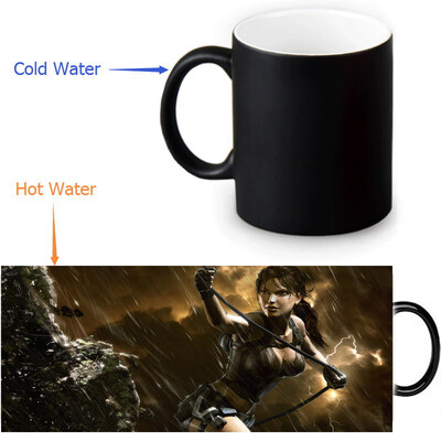 

Underworld 350ml / 12oz Heat Reveal Mug Color Change Чашка кофе Чувствительные морфинг-кружки Волшебная чашка для чайных чашек
