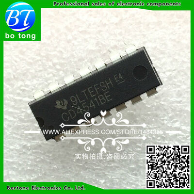 

10pcs CD4541BE CD4541 4541 DIP-14 IC free shipping