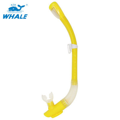 

Whale профессиональное снаряжение для подводного плавания дыхательная трубка Premium Ultra Flexible Free дайвинг Плавание Дайвинг Дыхательная трубка