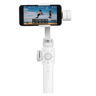 

(zhi yun) Smooth 4 White Handheld PTZ Stabilizer Трехосная PTZ-камера с открытым живым мобильным телефоном