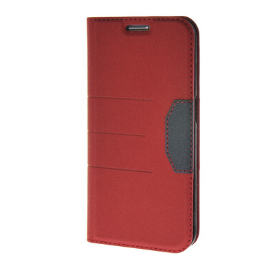 

MOONCASE Fashion Leather Side Flip Wallet Card Holder Stand Pouch ЧЕХОЛ ДЛЯ Samsung Galaxy S6 Edge Red