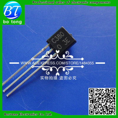 

1000pcs/lot 2SC380-O C380Y 2SC380 35V 0.03A 250MHZ TO-92 Free Shipping