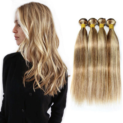 

Nami Hair Piano Color 4 Bundles 8613 Brazilian Human Straight Hair Extensions 14"-26" Hair Weave Free Shipping