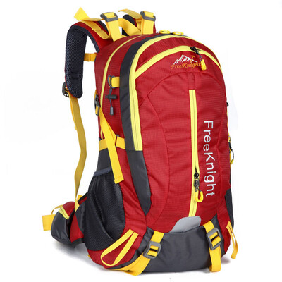 

New 40L Large Waterproof Nylon Backpack Capacity Outdoor Sports Hiking Camping Backpack Backpack Waterproof Nylon Shoulder