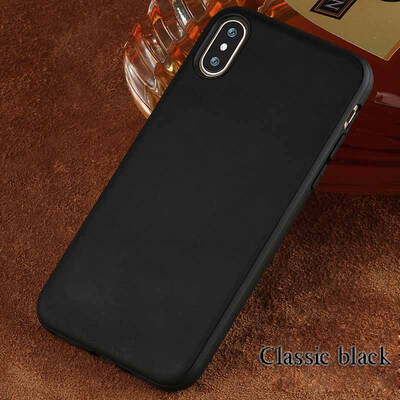 

Жесткий кожаный чехол для LANGSIDE для iPhone X Case Vintage Crazy skin skin Обложка для всех