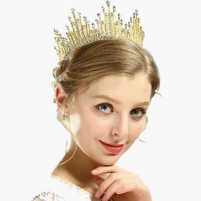 

Bridal Crown Europe Style Vintage Baroque Queen Tiara Of Wedding Hair Accessories