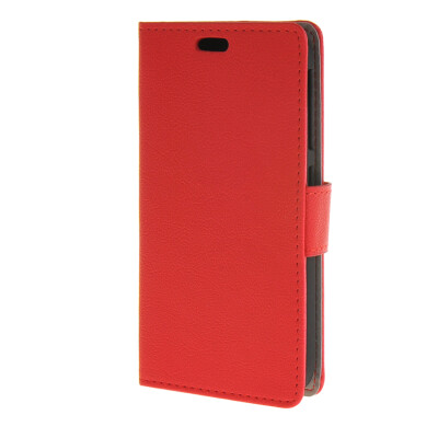 

MOONCASE Simple Leather Flip Wallet Card Slot Stand Back чехол для HTC Desire 320 Red