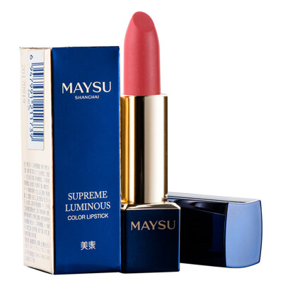 

Mei Su MAYSU pattern Fangze lipstick cherry color 02 (lipstick moisturizing lasting not bleaching lips make-up)