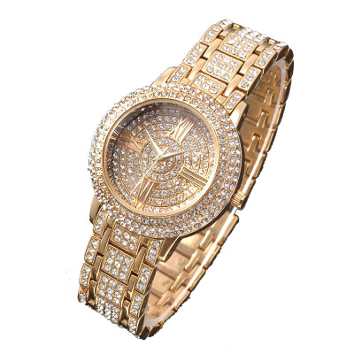 

Zeiger Womens Quartz Wrist Watch BLINGBLING CRYSTAL RHINESTONE Golden Analogue