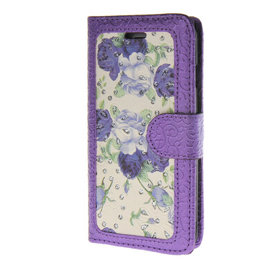 

MOONCASE Textured Pattern Leather Card Holder Pouch with Kickstand Case Cover for Apple iPhone 6 Plus ( 5.5 inch )