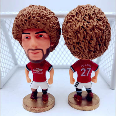 

5 PC Soccerwe Футбольные куклы звезды Marshall Педро Луксор Rushford Smolin Ferguson Футбольная кукольная модель Мини-статуя