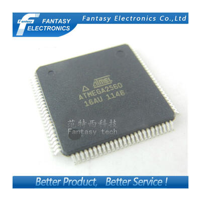 

1PCS ATMEGA2560-16AU QFP ATMEL ATMEGA2560 TQFP100 new and original free shipping