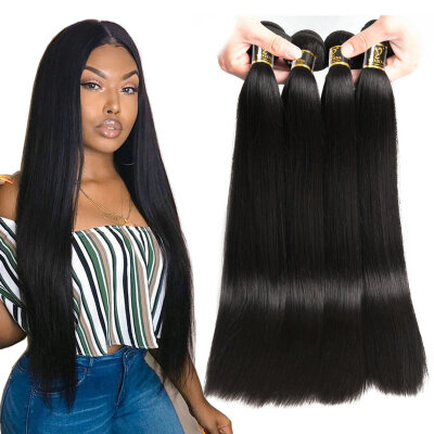 

YAVIDA Hair Peruvian Straight Virgin Hair 4 Bundles Peruvian Straight Hair 7A Unprocessed Virgin hair Human Hair Weave
