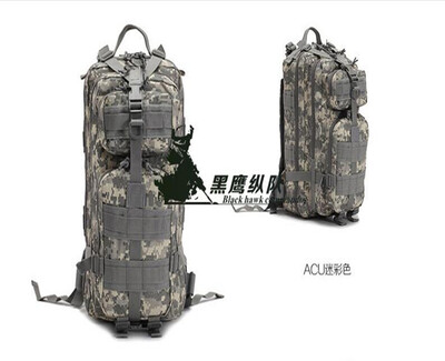 

20-35L Тактическое нападение Рюкзак Камуфляж Рюкзак На открытом воздухе Пешие прогулки Кемпинг Охота Открытый Альпинизм Спортивная