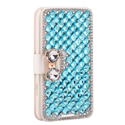 

- женщины кошелек bling кристалл Diamond кожаная сумка покрытия перегрузки для iPhone 4 / 4