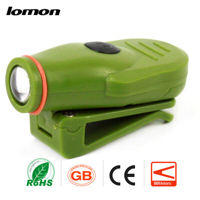 

2 Pcs Mini Clip Hat LED Headlamp Pocket LED Headlight Headtorch Portable Camping Cycling Bicycle Head Light Waterproof