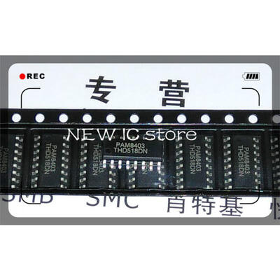 

Free shiping 50PCS PAM8403 PAM8403DR SOP16