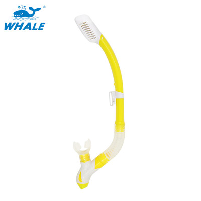 

Whale Dry Snorkel с удобным силиконовым мундштуком и продувочным клапаном для подводного плавания и подводного плавания