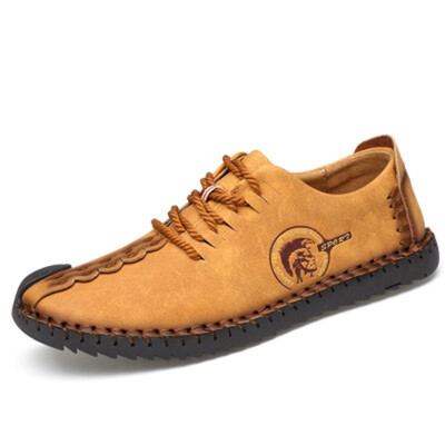 

AMAGINMNI 2018 Fashion Comfortable Casual Shoes Loafers Men Shoes Quality Split Leather Shoes Men Flats Hot Sale Moccasins Shoes
