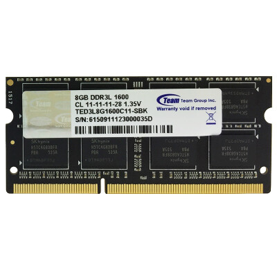 

Ten Command Team Low Voltage DDR3 1600 8G Notebook Memory