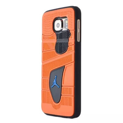 

мити новых 2015 горячей 3D - резиновые иордании Sneaker лишь дизайн телефоны для Samsung Galaxy S6 g9200 силикон майкл джордан покрытия