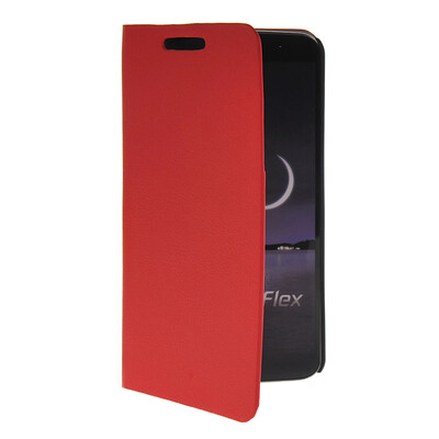 

MOONCASE тонкий кожаный бумажник флип сторона держателя карты Чехол с Kickstand чехол для LG G Flex F340 красный