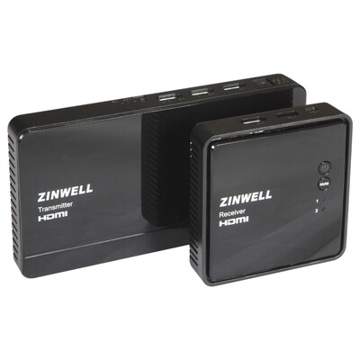 

ZINWELL WHD-200U set 3D wireless video transmitter HDMI audio&video transmission wireless projection