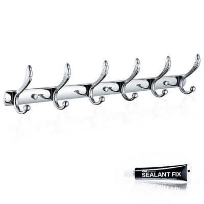 

Haili hanging hook hook hook coat coat towel bathroom hook frame wall hook 80601-6