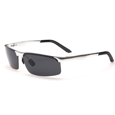

FEIDU Brand New Alloy Polarized Sunglasses Men Sport Driving Day And Night Vision Lens Sun Glasses Mirror Goggles Glass