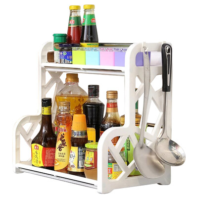 

Jinghui Sitron JH0666 kitchen racks spice bottle holder white