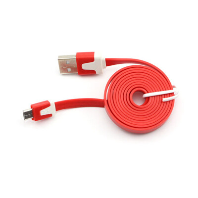 

Mince Flat Micro USB Data Sync cable chargeur pr Samsung Galaxy S4 S3 Note 2 HTC