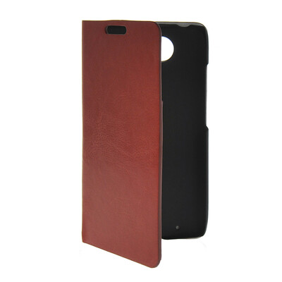 

MOONCASE Slim Leather Side Flip Wallet Card Slot Pouch Stand Shell Back ЧЕХОЛ ДЛЯ Motorola Moto Droid Turbo XT1254 Brown