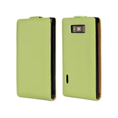 

MOONCASE Magnetic Closure Style Premium PU Leathe Top Flip Pouch Case Cover for LG Optimus L7 P700 P705